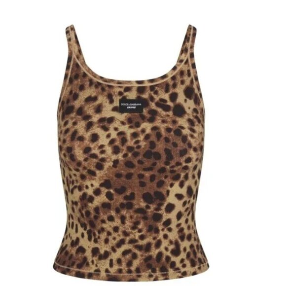 SKIMS x Dolce gabbana leopard tank - Picture 1 of 1